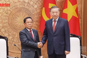 [Video] Tổng Bí thư, Chủ tịch nước Tô Lâm tiếp Phó Thủ tướng, Bộ trưởng Bộ Tư pháp Lào