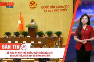 [Video] Thời sự 24h ngày 24/4: Bế mạc Kỳ họp thứ Nhất, Quốc hội khóa XVI