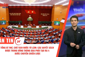 [Video] Thời sự 24h ngày 20/7/2026: Tổng Bí thư, Chủ tịch nước Tô Lâm: Các quyết sách được Trung ương thông qua phải tạo ra 4 bước chuyển chiến lược