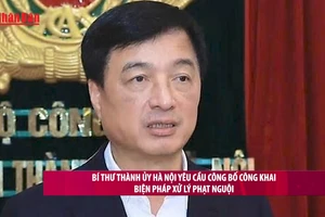 [Video] Bí thư Thành ủy Hà Nội yêu cầu công bố công khai biện pháp xử lý phạt nguội