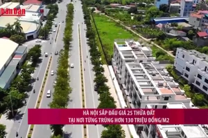 [Video] Hà Nội sắp đấu giá 25 thửa đất tại nơi từng trúng hơn 130 triệu đồng/m2