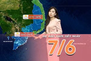 [Video] Dự báo thời tiết ngày 7/6/2026: Miền Bắc nắng nóng trở lại, Trung Bộ tiếp tục đợt nắng nóng gay gắt 