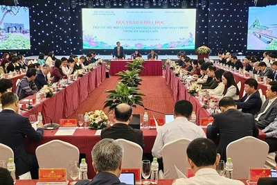 Quang cảnh hội thảo khoa học.