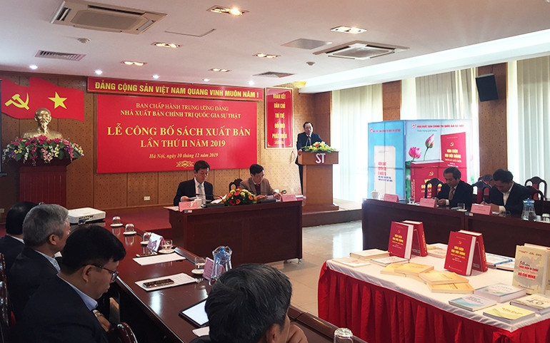NXB Chính trị quốc gia Sự thật công bố sách xuất bản lần thứ nhất năm 2020 ảnh 3
