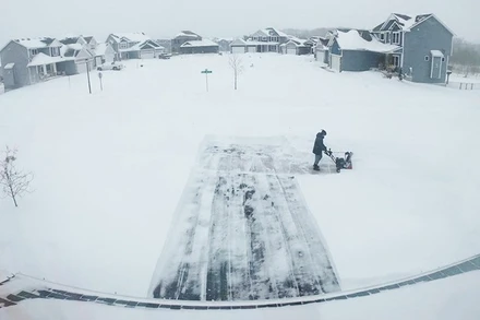 Nhiệt độ ở Minnesota giảm xuống âm 10oC vào mùa đông. Ảnh: REUTERS