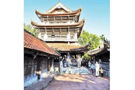 Chùa Keo gồm 21 hạng mục lớn, nhỏ (154 gian) được công nhận là Di tích quốc gia đặc biệt.