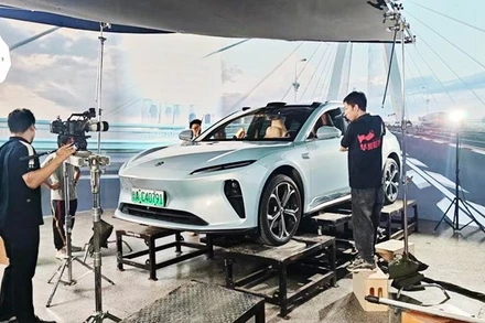 Một phim trường vi kịch. Ảnh: XINHUA