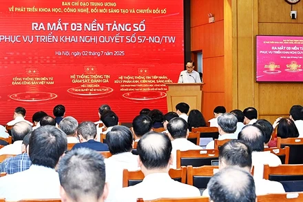 Ra mắt hệ thống giám sát Nghị quyết 57