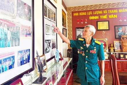 AHLLVTND, Đại tá Đinh Thế Văn, nguyên Tiểu đoàn trưởng Tiểu đoàn 77.