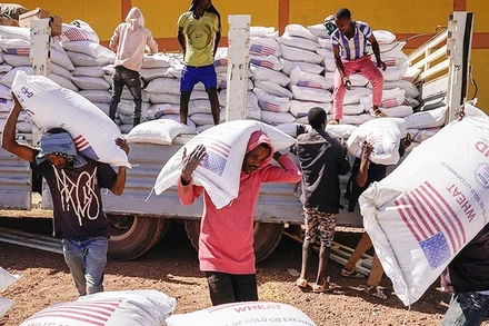 Mỹ sẽ cắt giảm viện trợ cho các quốc gia gặp khủng hoảng. Ảnh: GETTYIMAGES