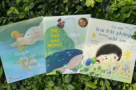 Ba tập thơ thiếu nhi chào mừng Ngày Thơ Việt Nam lần thứ 24.