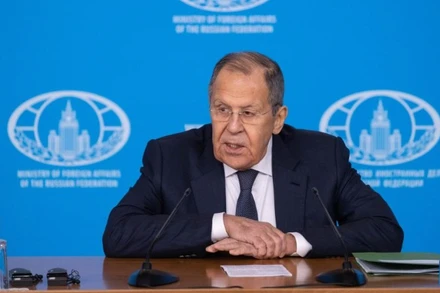 Bộ trưởng Ngoại giao Nga Sergey Lavrov. (Ảnh: THX)