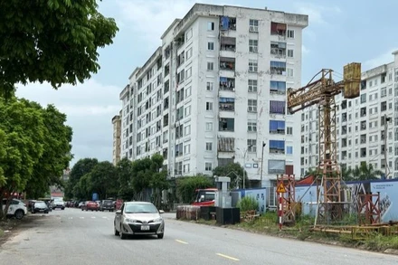 Khu nhà ở xã hội ở phường Phố Hiến, tỉnh Hưng Yên.