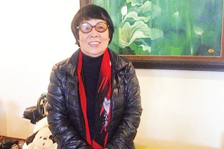 Nghệ sĩ Nhân dân, đạo diễn Phạm Thị Thành lúc sinh thời. (Ảnh: ĐÔNG VŨ)