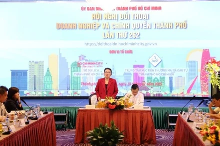 Lãnh đạo ITPC và Sở Du lịch Thành phố Hồ Chí Minh chủ trì buổi đối thoại.