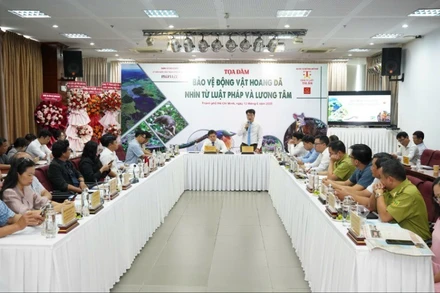 Quang cảnh tọa đàm.