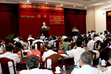 Quang cảnh hội nghị.