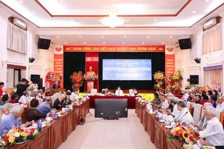 Quang cảnh buổi gặp mặt.