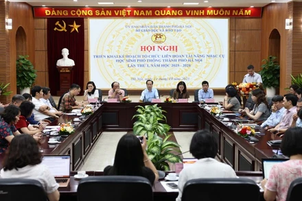 Quang cảnh hội nghị. (Ảnh: THANH TÙNG)