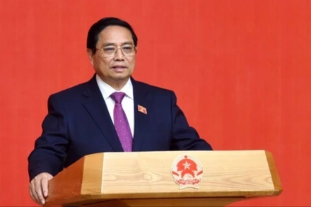 Thủ tướng Chính phủ Phạm Minh Chính. (Ảnh: TRẦN HẢI)