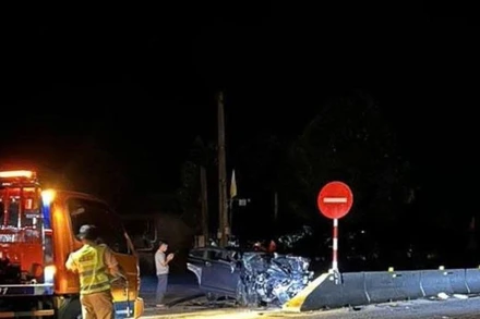 Vụ tai nạn giao thông khiến 3 người trong một gia đình thương vong.