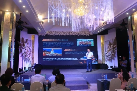 Ban Tổ chức giới thiệu Giải đua xe thể thao và địa hình Victory Challenge Sailun Cup 2025. (Ảnh: PHONG NGUYÊN) 