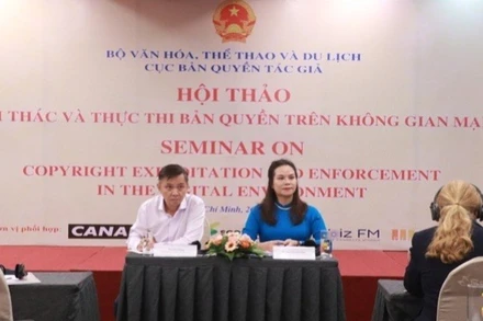 Thực thi bản quyền để nâng cao bản sắc Việt trên không gian mạng từng là chủ đề của nhiều hội thảo.