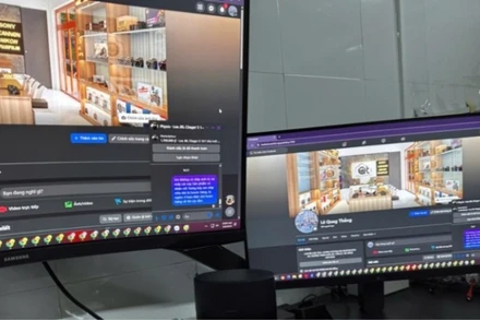 Tháng 5, lực lượng chức năng Đà Nẵng phát hiện và thu giữ tang vật của 1 đối tượng nghi vấn lừa đảo chiếm đoạt tài sản qua mạng xã hội Facebook. (Ảnh: Công an cung cấp)