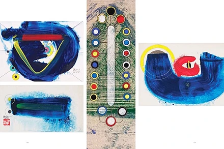 Tác phẩm tại triển lãm. Ảnh từ facebook của họa sĩ. 