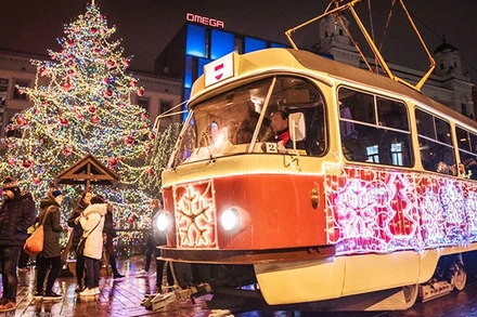 Lung linh chuyến tàu Giáng sinh