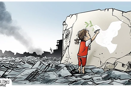 Biếm họa: LIU RUI