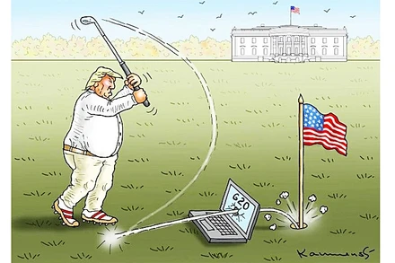 Biếm họa: MARIAN KAMENSKY