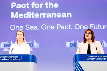 EUC công bố Hiệp ước Địa Trung Hải sau khi phê chuẩn ngày 20/11. Ảnh: EU NEWS