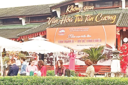 Không gian văn hóa Trà Tân Cương lưu giữ giá trị về nghề chè, văn hóa trà, nơi tổ chức nhiều sự kiện văn hóa thu hút đông du khách tham quan, trải nghiệm.