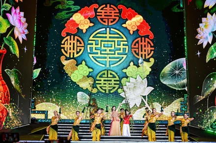 Hòa nhạc Ánh sáng Chào năm mới 2026 của Báo Nhân Dân. (Ảnh: THÀNH ĐẠT)