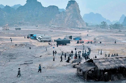 Bối cảnh phim được ghi hình tại Ninh Bình. (Ảnh: Đoàn làm phim cung cấp)