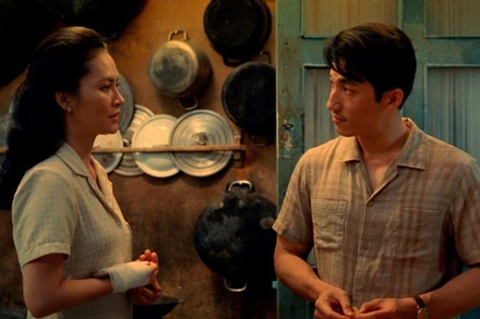 Đỗ Thị Hải Yến và Liên Bỉnh Phát trong phim. (Ảnh: Nhà sản xuất cung cấp)