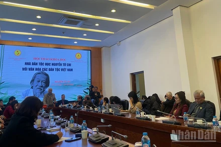 Hội thảo thu hút sự tham gia của đông đảo các nhà khoa học, nhà nghiên cứu.