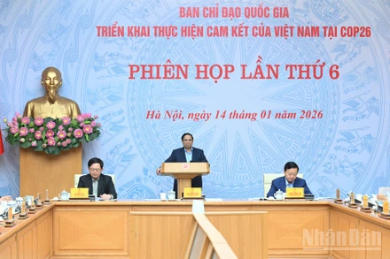 Thủ tướng Phạm Minh Chính phát biểu chỉ đạo tại phiên họp.