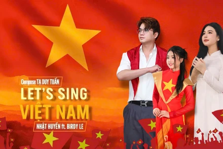 Nhạc sĩ Tạ Duy Tuấn, ca sĩ Nhật Huyền thể hiện lòng yêu nước qua MV “Let’s sing Việt Nam”