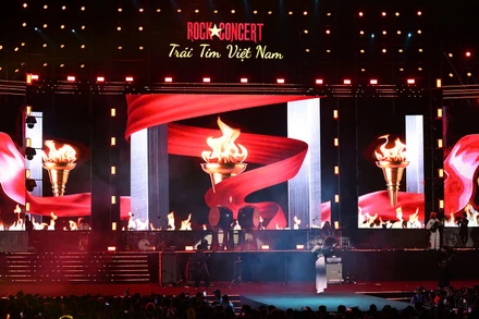 Một tiết mục trong đêm nhạc. (Ảnh: Ban tổ chức)