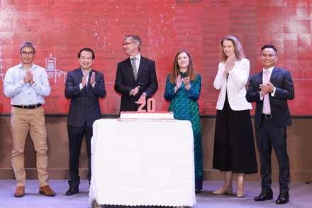 Lễ kỷ niệm 20 năm thành lập của Intrepid Việt Nam. (Ảnh: Ban tổ chức)