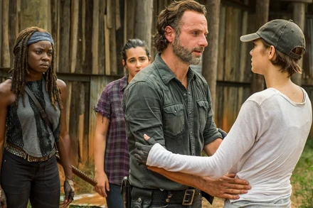 Cảnh trong phim “The Walking Dead”.