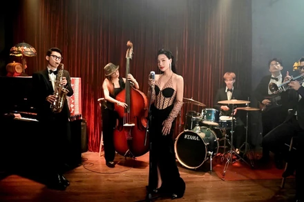 Một cảnh trong MV. (ẢNh: NVCC)