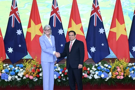 Thủ tướng Phạm Minh Chính và Toàn quyền Australia Sam Mostyn.