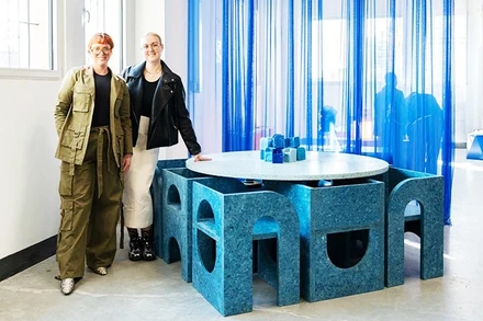 Một sản phẩm nội thất thân thiện với môi trường. Ảnh: PARTICLE