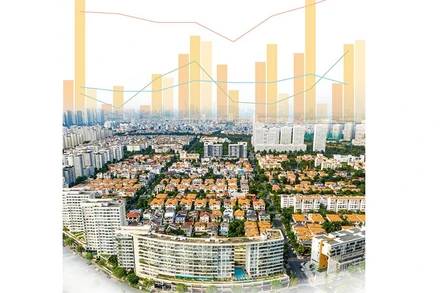 Tín dụng bất động sản đang trở thành một trụ cột trong hoạt động cho vay. Ảnh: THÀNH ĐẠT