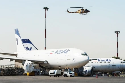 Sân bay quốc tế Mehrabad tại Tehran được mở cửa trở lại. Ảnh CNN