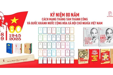 Trưng bày sách “Di sản Hồ Chí Minh”