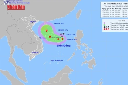 [Video] Bão số 1 sắp hình thành, có thể ảnh hưởng khu vực Quảng Trị - Quảng Ngãi